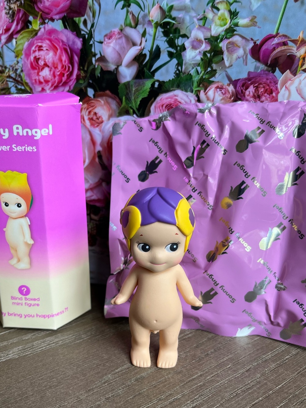 Sonny Angel PANSY Figure AUTHENTIC Flower Series Doll Factory Fresh Dreams NEW
